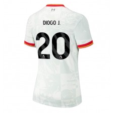 Liverpool Diogo Jota #20 Tredjedrakt Kvinner 2024-25 Kortermet